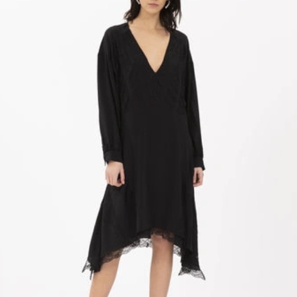 IRO Talent Dress In Black altered as sleeveless dress